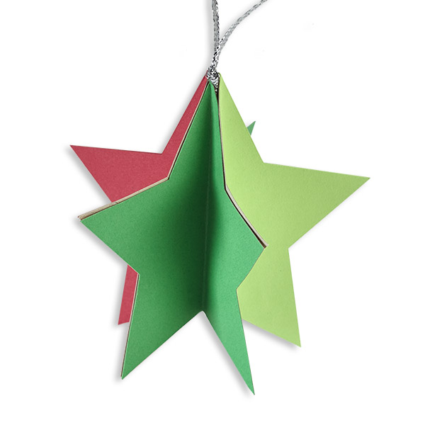 3-D Star Ornament