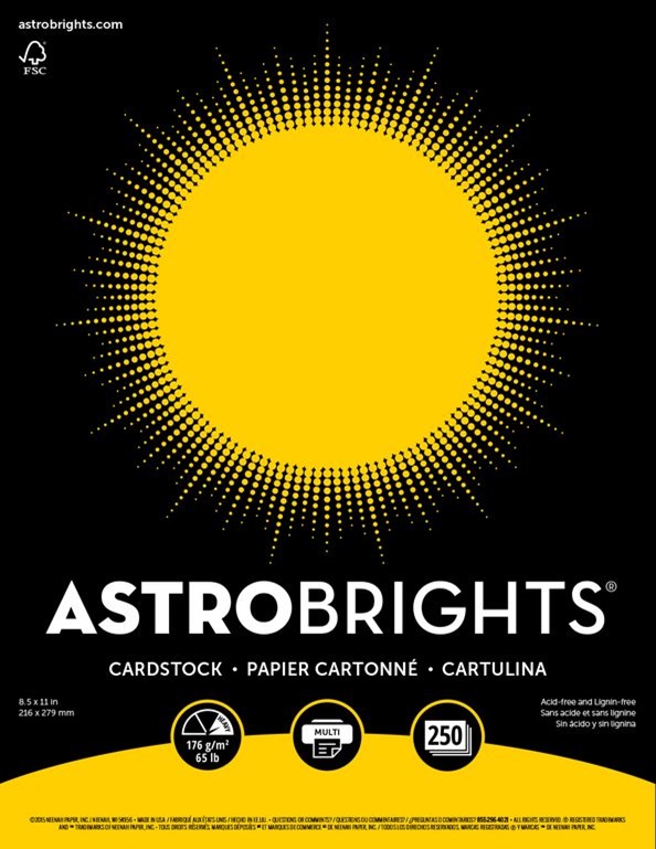 Astrobrights New Packaging