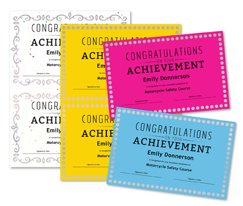 Congrats on Achievement 2up - Main