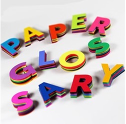 Paper Glossary