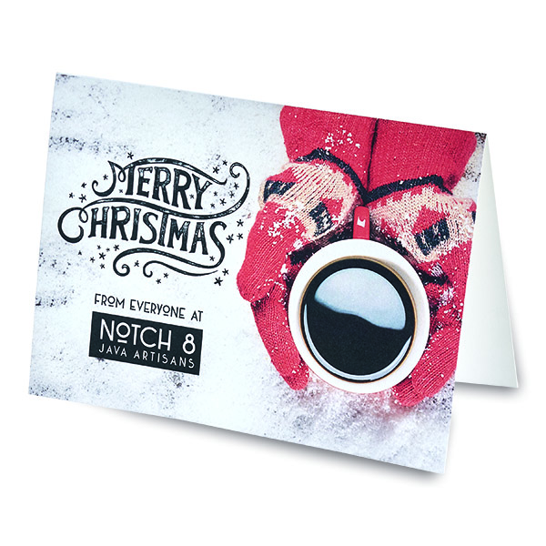 Winter Coffee Card