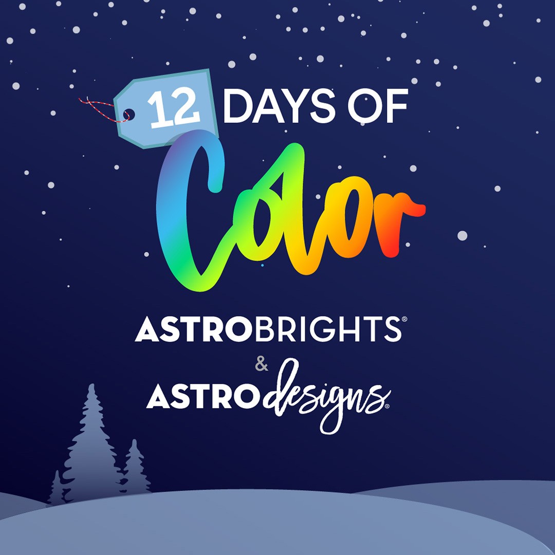 12 Days of Color Astrobrights and Astrodesigns Templates