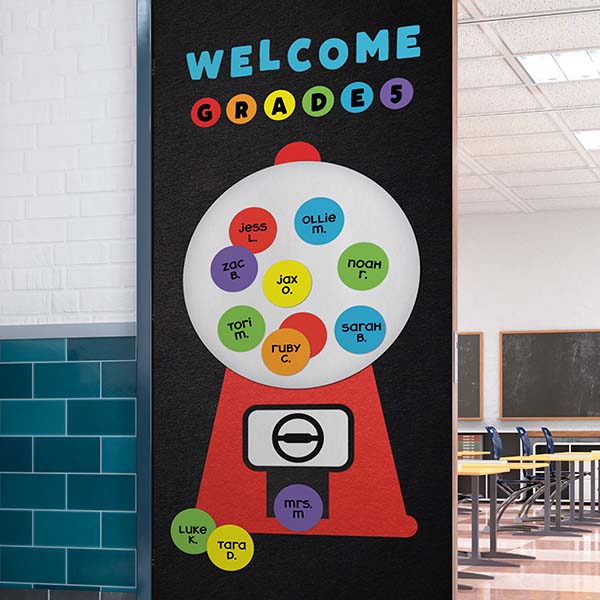 Gumball Door Decor