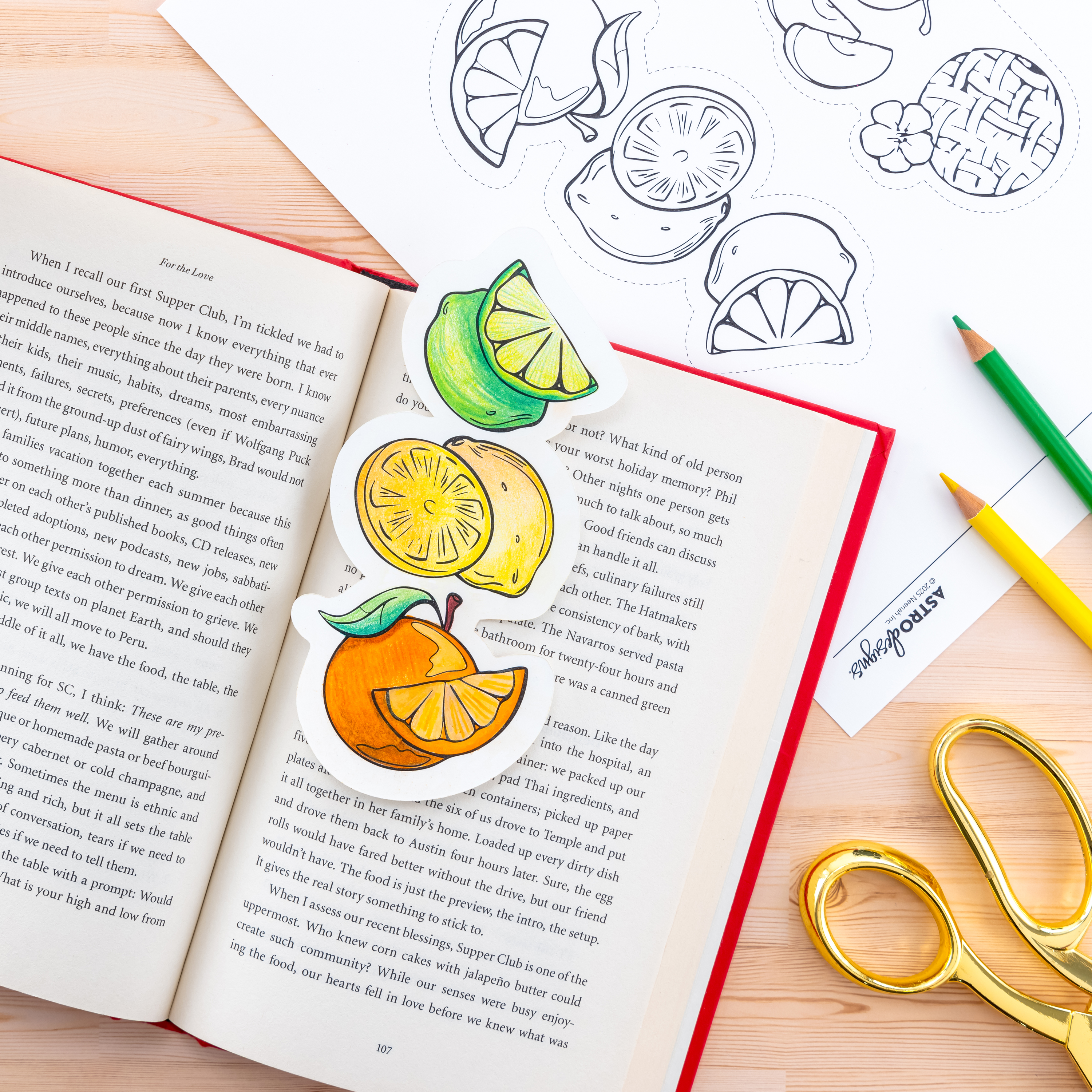 Fruit-Bookmark