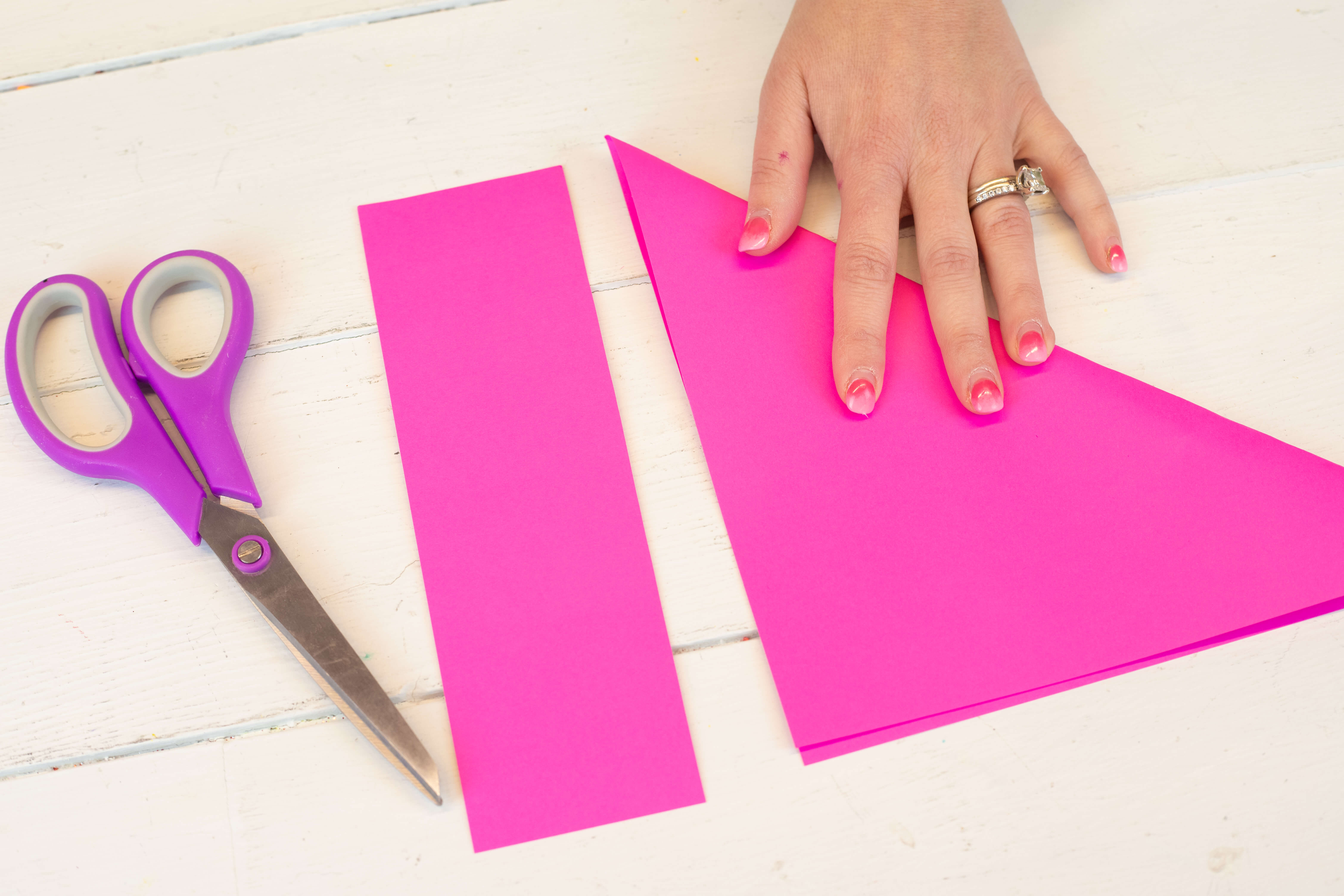 Astrobrights - Valentines Day Mural Step By Step Pinwheel 2