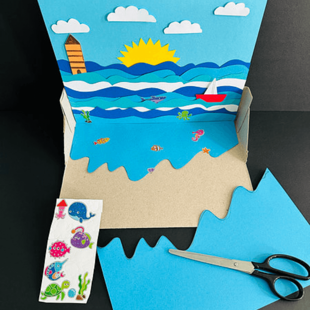 Beach Diorama Assembly