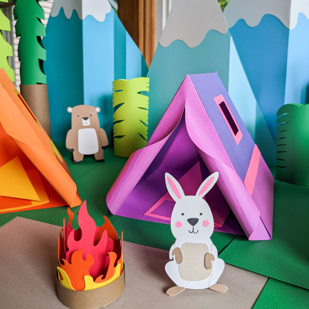 Campfire Playset Template