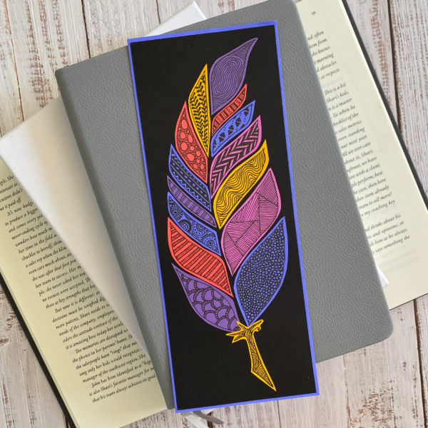 Feather Bookmark