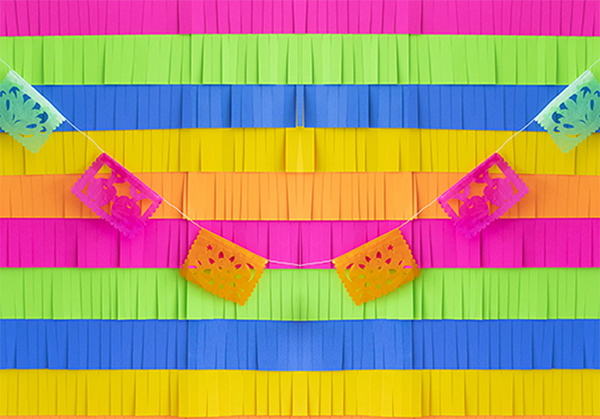 Cinco de Mayo Fringe Backdrop