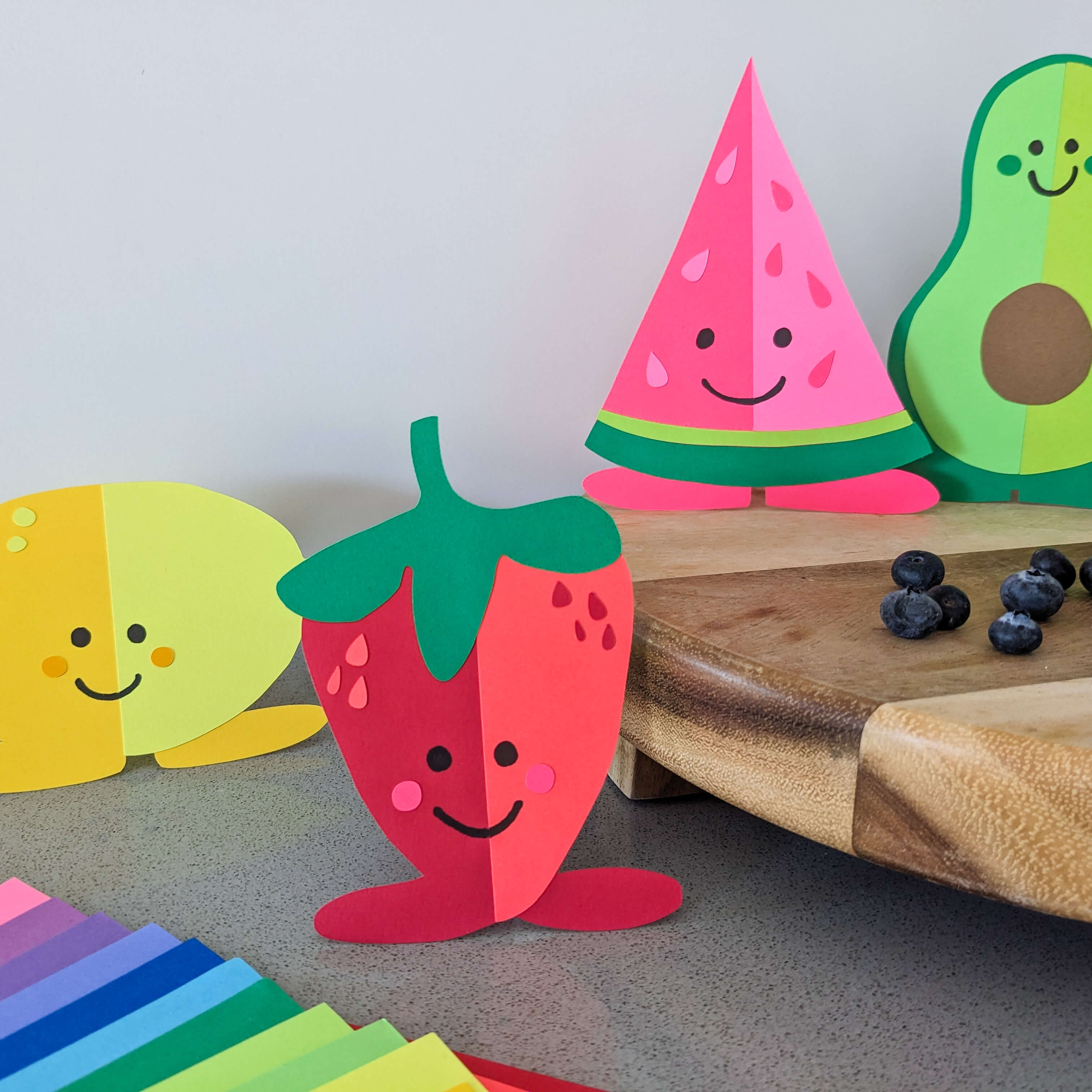 fruit friends close up