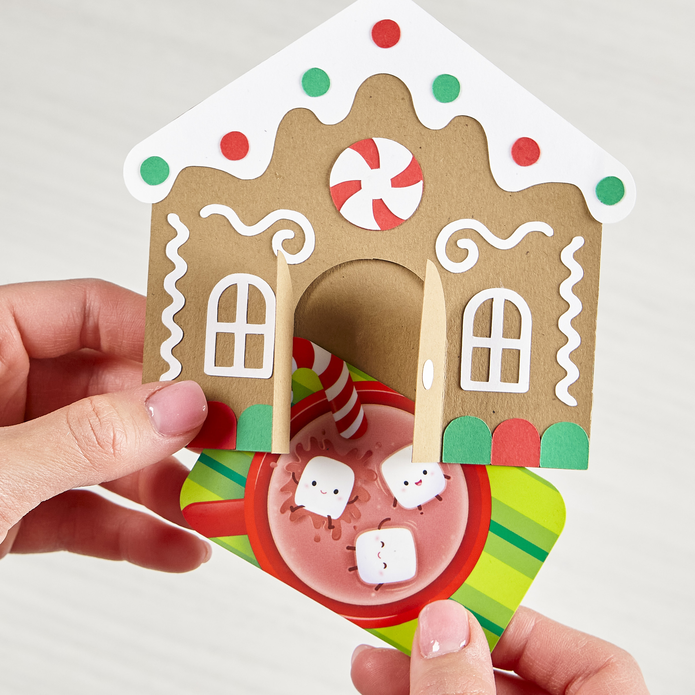 Gingerbread House Gift Card Holder