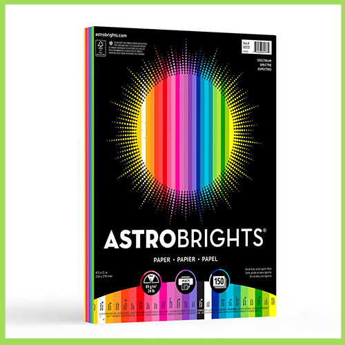 Astrobrights Covers by Ms Talkative Teach