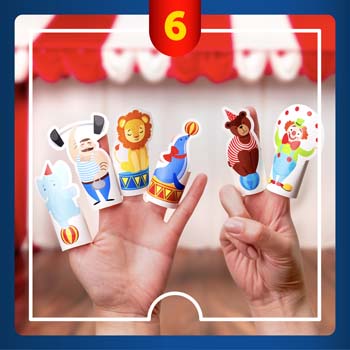 Circus Finger Puppet Fun