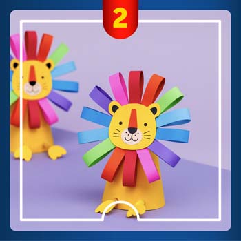 Rainbow Lion Craft