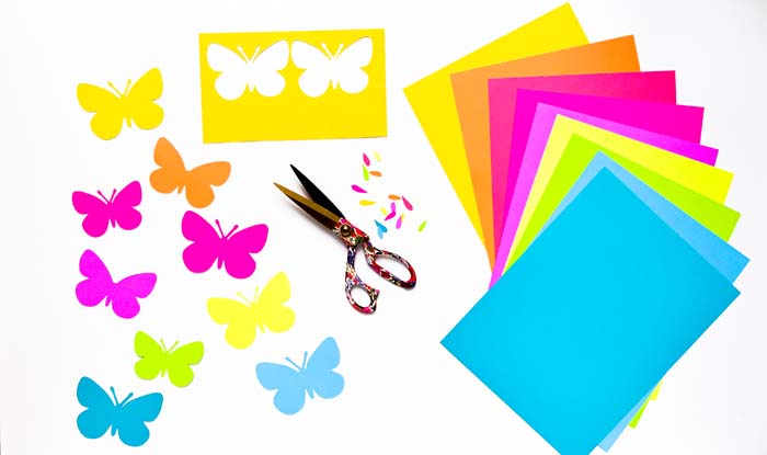 Spring Butterfly Crown How To