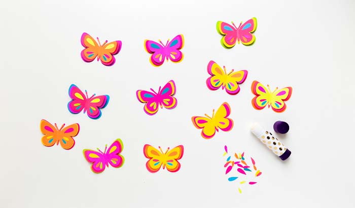 Spring Butterfly Crown DIY