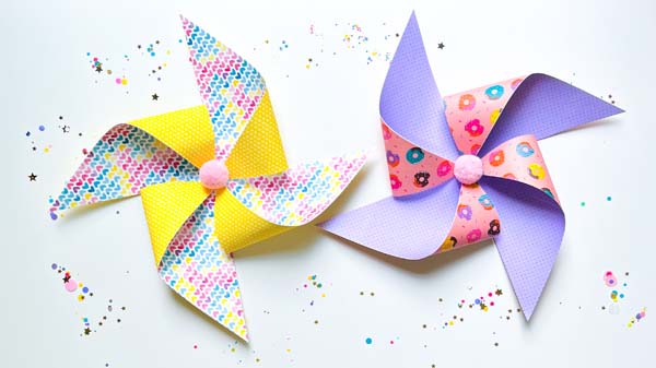 Color Pop Pinwheels | Inspiration| ASTROBRIGHTS