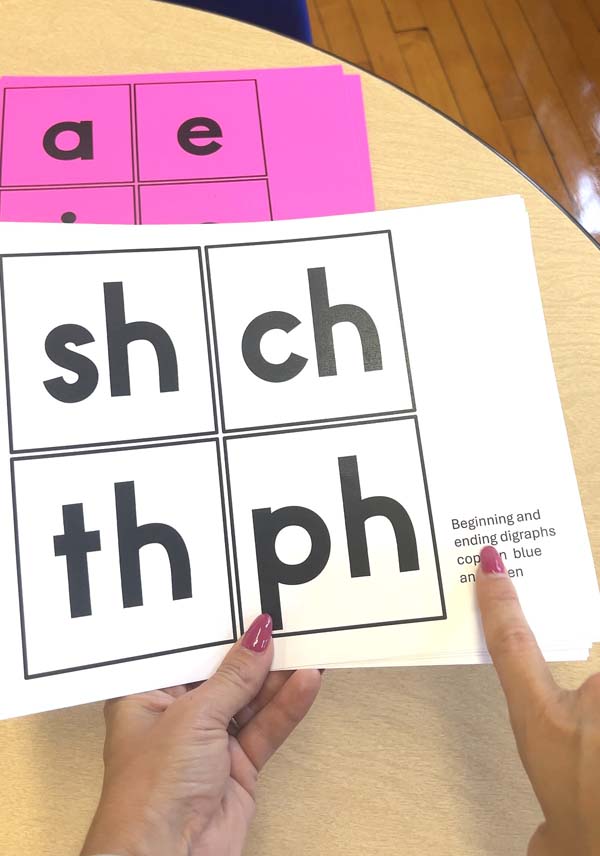 Real or Nonsense Word Game Template