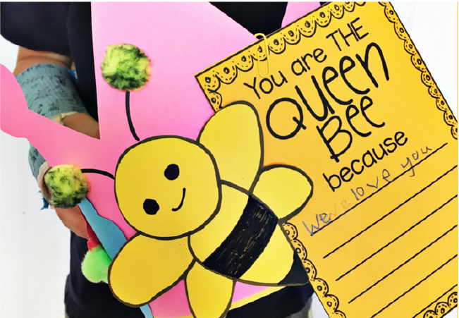Mother's Day Queen Bee Project