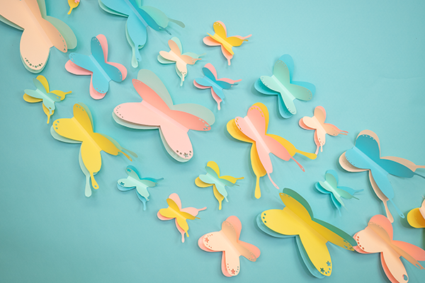 Astrobrights Pastel Butterflie