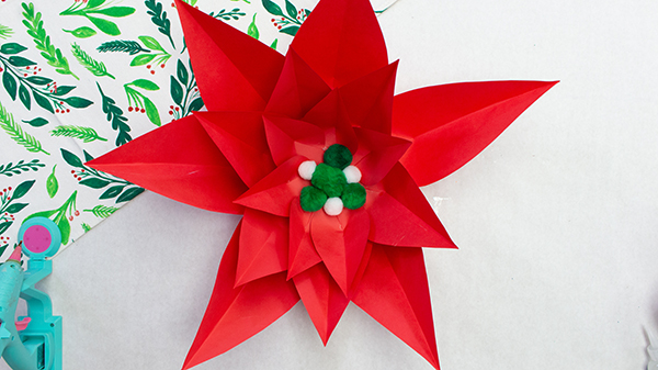 Astrobights DIY Red Paper Poinsettia