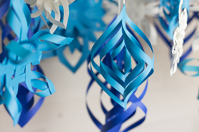 3D Paper Snowflakes