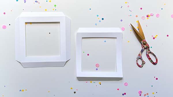 Clear Box Craft Cut Out