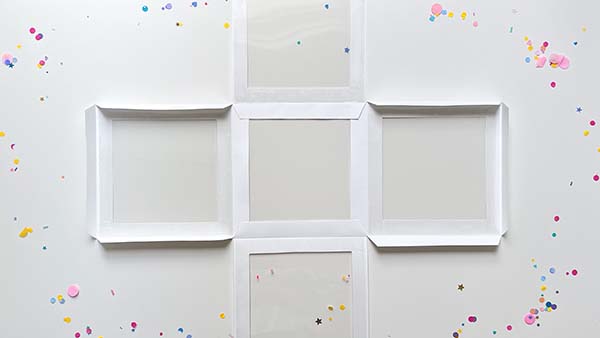 Clear Box Craft Template