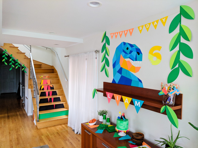 Dinosaur Birthday Party Decor