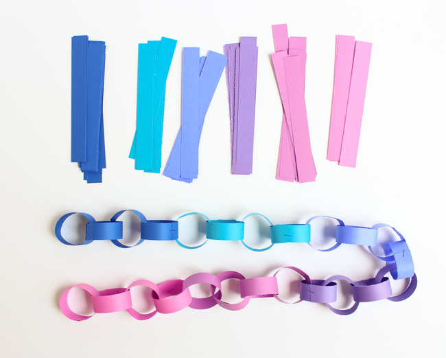 Astrobrights Paper Chains