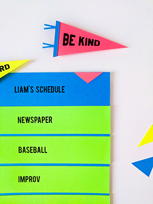 DIY Magnetic Locker Decor 