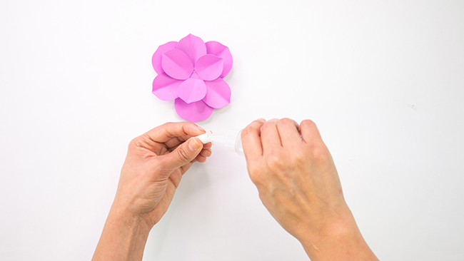 DIY papper blommor