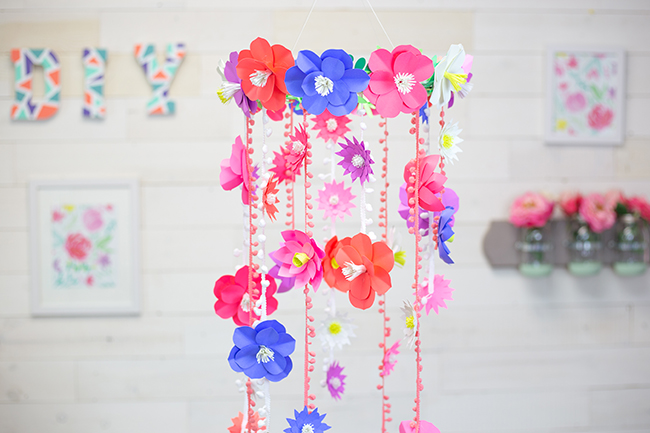  Astrobrights Mobiles de Fleurs en Papier pour Bricolage