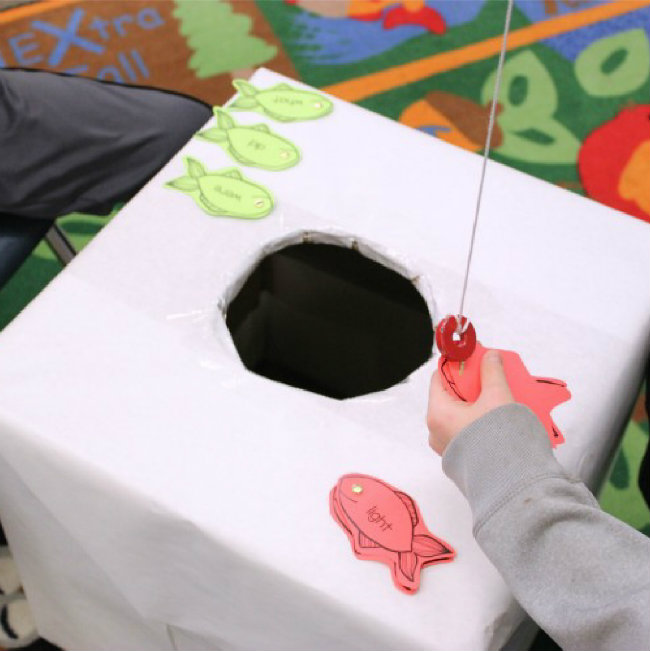 Ice Fishing Sight Words