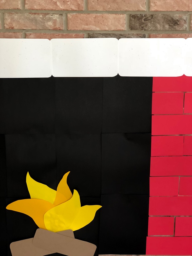 Stocking Stuffer Activity Paper Fire and Logs