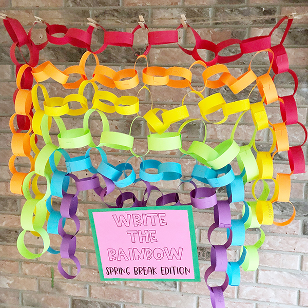 Write The Rainbow Activity