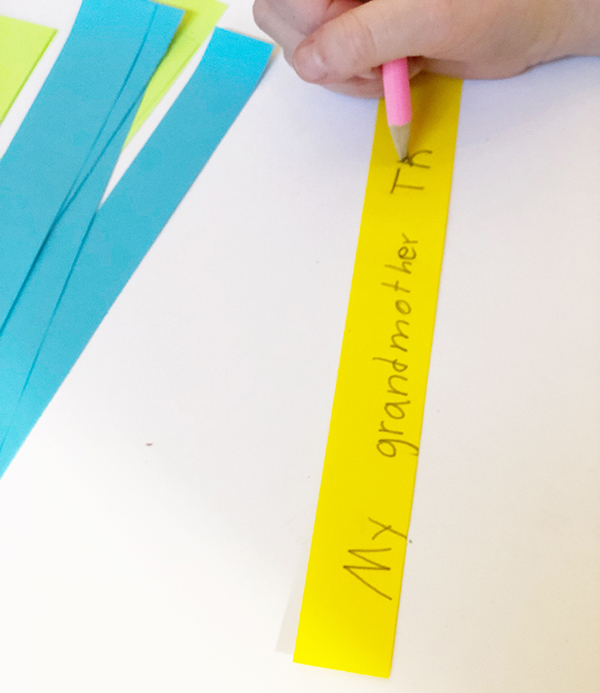 Spring Break Paper Chain 