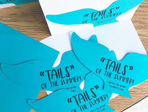 DIY Tail Activity Book