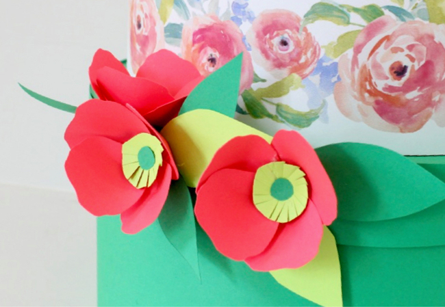 Mother's Day Paper Cake
