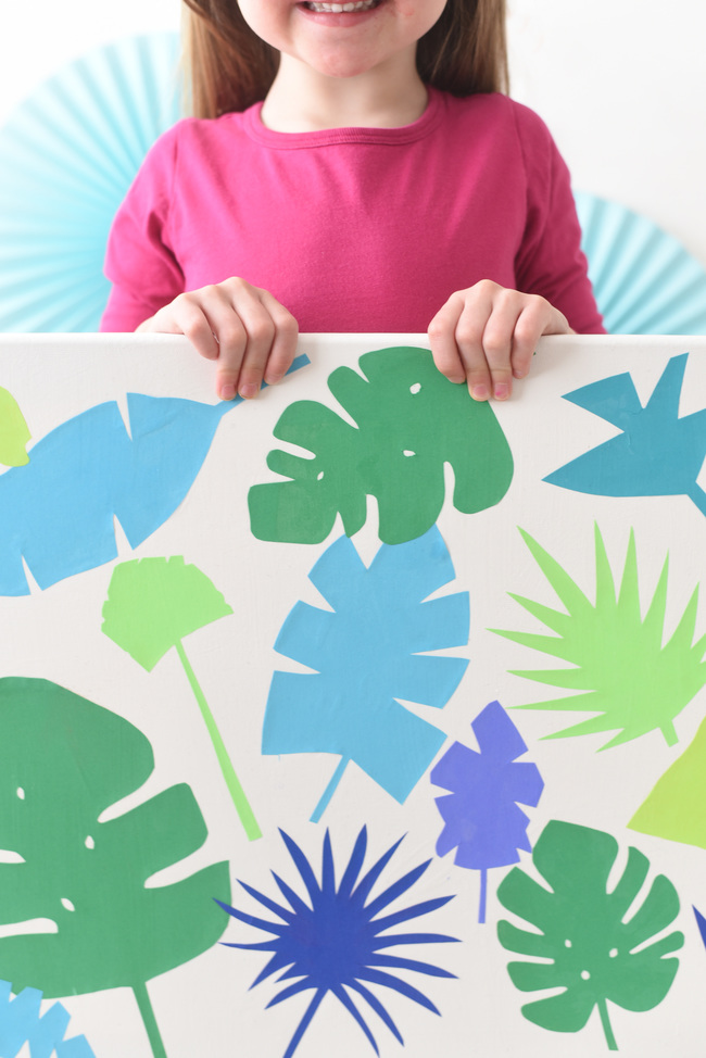 Leaves Wall Art Kids Craft