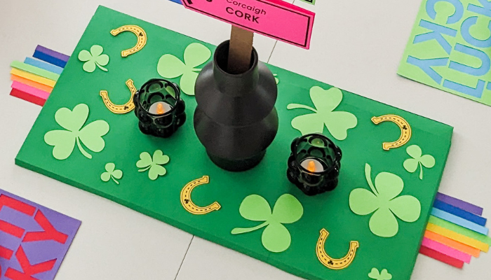 Merriment Design St Patrick's Day Centerpiece
