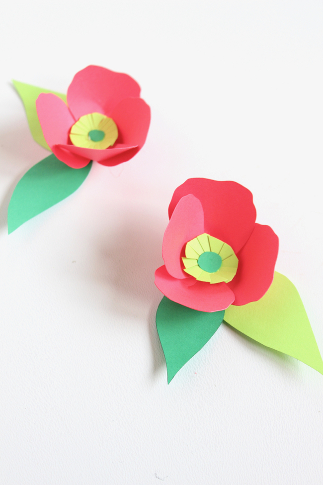 Astrobrights Paper Flowers
