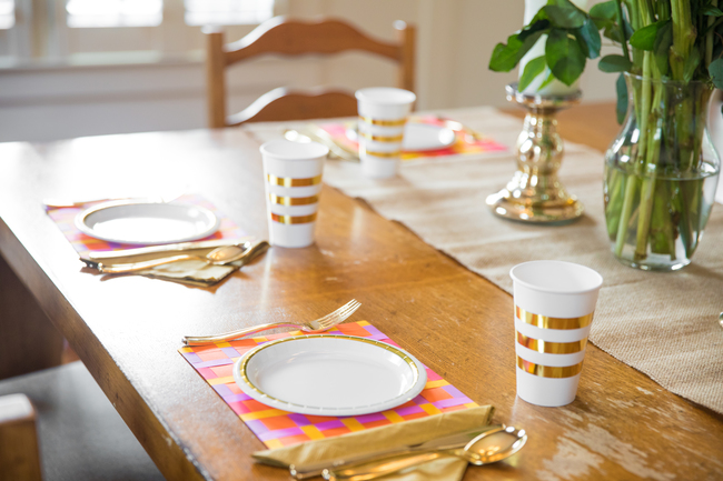 Astrobrights Paper Weaved Place Mat