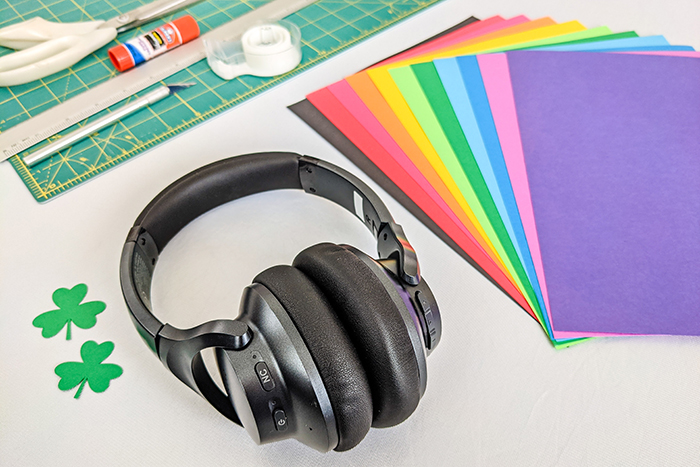 How to Make DIY Rainbow Headphone 