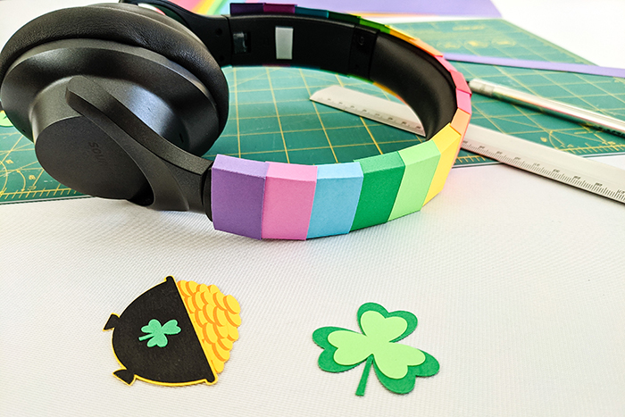 St. Pactrick's Day Headphone Decorations