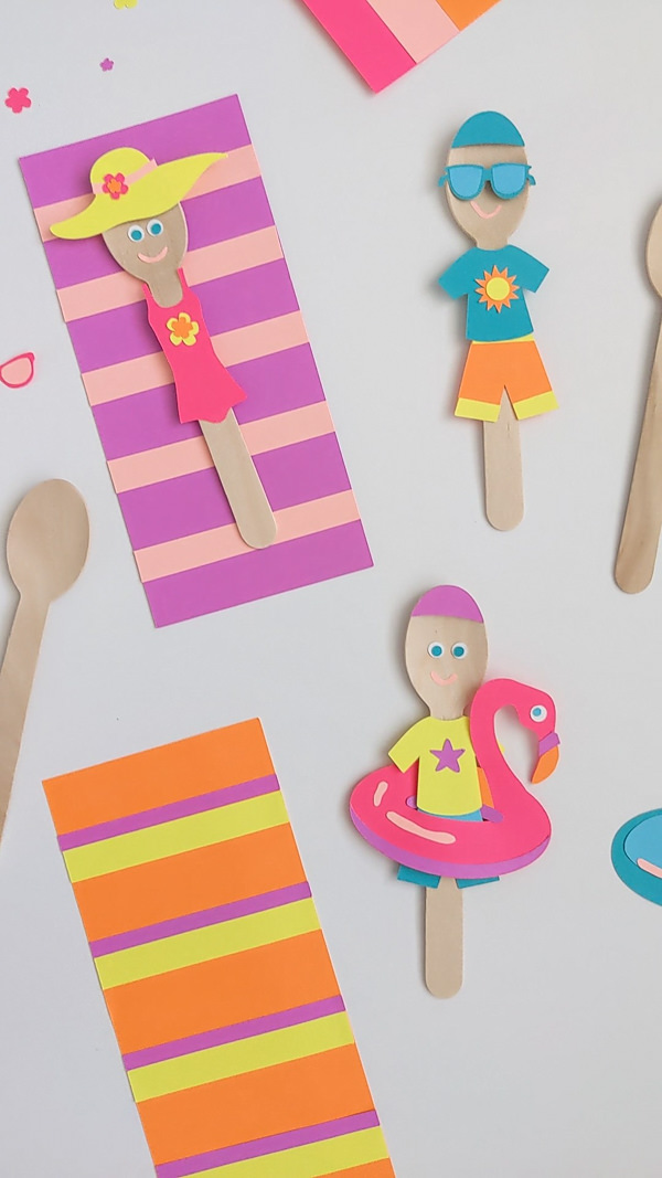 Silly Swimmers Kids Craft