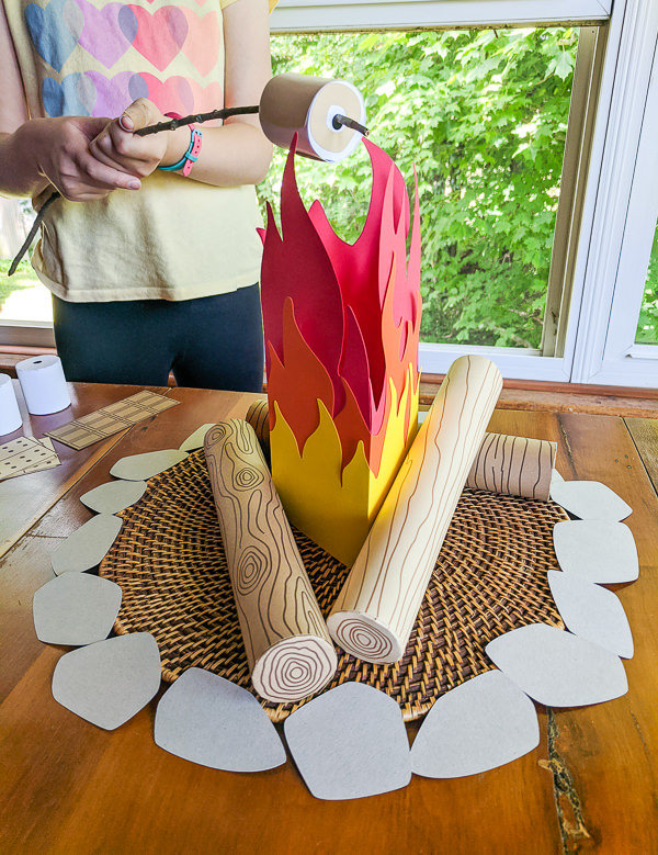 campfire s mores playset