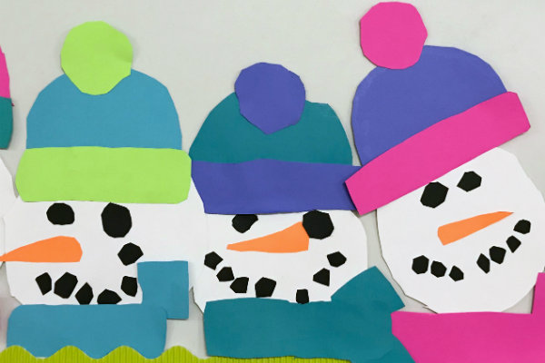 Snowman Bulletin Board | Colorize Your Classroom | ASTROBRIGHTS