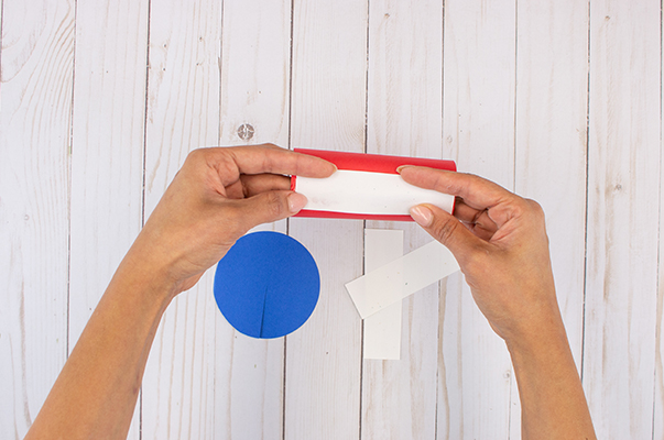 Red White and Blue Firecraker Craft