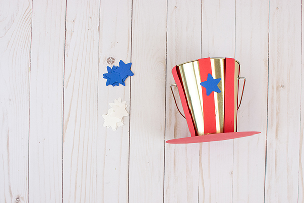 Star Spangled Bucket Hat Craft